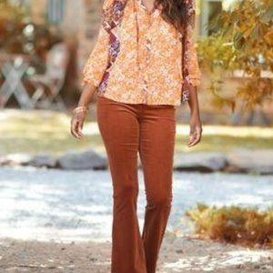 NWT Corduroy Flare Pants